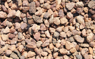 Láva talajtakaró, Barna 8-25 mm